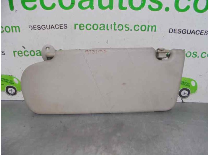 Replacement left sun visor for Land Rover Freelander (LN) 2.0 DI XE estate (72kW) OEM IAM reference AWR4896LUM 
