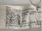 Recambio de molduras traseras para hyundai tucson (nx4e, nx4a) 1.6 t-gdi htrac referencia OEM IAM 87311N7000 87310N7000 