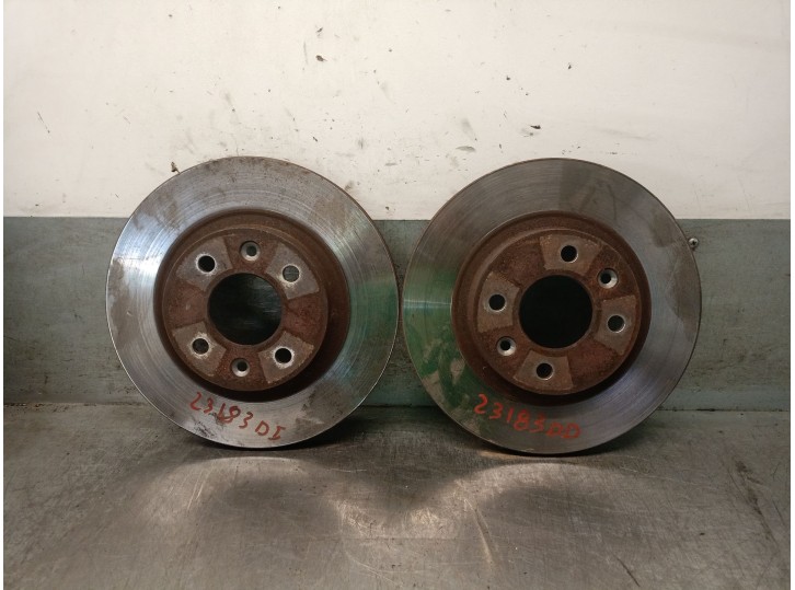 Recambio de disco freno delantero para opel signum hatchback (z03) 2.0 turbo (f48) referencia OEM IAM 569003 569003 