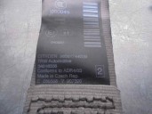 Replacement rear left seat belt for Citroën C5 Berlina Exclusive OEM IAM reference 96561744GW 4 DOORS