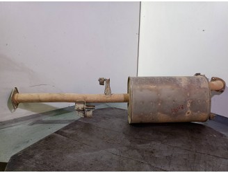 Recambio de tubo escape central para toyota land cruiser (j15) 3.0 turbodiesel cat referencia OEM IAM 13016 1742030250 CESTA 6