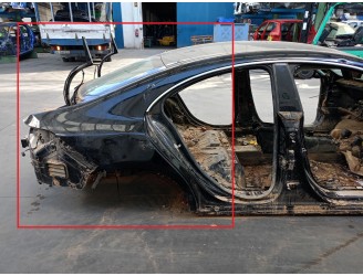 Recambio de aleta trasera derecha para mercedes-benz cla (c118) cla 200 d (118.312) referencia OEM IAM A1186000200 A1186000200 