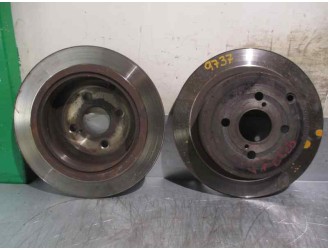 Recambio de disco freno trasero para toyota corolla (e12) 1.4 turbodiesel cat referencia OEM IAM 