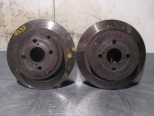Recambio de disco freno trasero para toyota corolla (e12) 1.4 turbodiesel cat referencia OEM IAM 