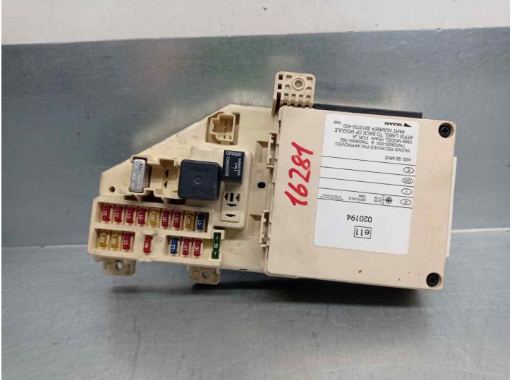 Recambio de caja reles / fusibles para chrysler stratus berlina (ja) 2.0 16v cat referencia OEM IAM 04606668AB  