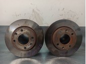Replacement front brake disc for Peugeot 106 (S2) 1.1 OEM IAM reference 424995 