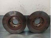 Recambio de disco freno delantero para peugeot 106 (s2) 1.1 referencia OEM IAM 424995 