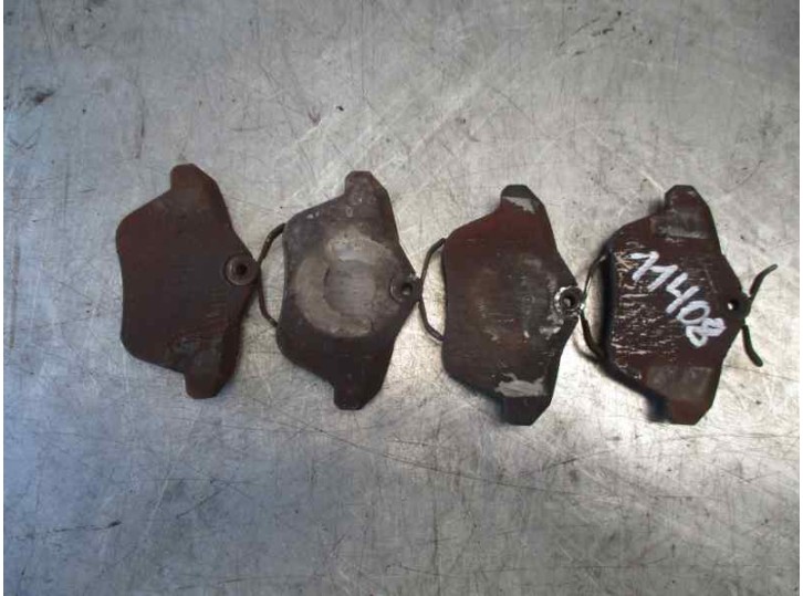 Recambio de pastillas de freno para alfa romeo 166 2.0 16v cat referencia OEM IAM 9947372  