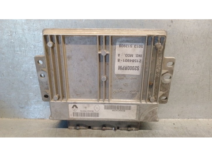 Recambio de centralita motor uce para renault laguna ii (bg0) 2.0 referencia OEM IAM 8200278376  