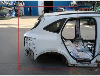 Recambio de aleta trasera derecha para ford kuga iii (dfk) 1.5 ecoboost referencia OEM IAM DV44S278F62AC 2039570 