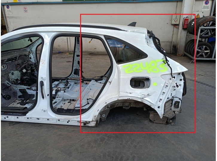 Recambio de aleta trasera izquierda para ford kuga iii (dfk) 1.5 ecoboost referencia OEM IAM DV44S278F63AC 2036800 