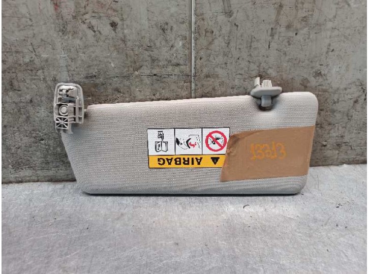 Recambio de parasol derecho para renault clio iv 1.5 dci diesel fap referencia OEM IAM 964003555R  