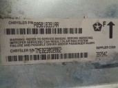 Recambio de centralita airbag para chrysler jeep cherokee (xj) 2.5 turbodiesel referencia OEM IAM P05018391AA 