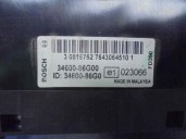 Replacement multifunction display for Suzuki Ignis RM (MH) 1.3 CAT OEM IAM reference 3460086G00 3460086G0 