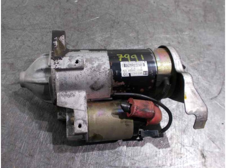Replacement starter motor for Mitsubishi Galant saloon (EA0) 2.4 GDI CAT OEM IAM reference MD362910 M001T84884 MITSUBISHI