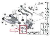 Recambio de barra suspension para bmw serie 5 lim. (f10) 520i referencia OEM IAM 33326775683  
