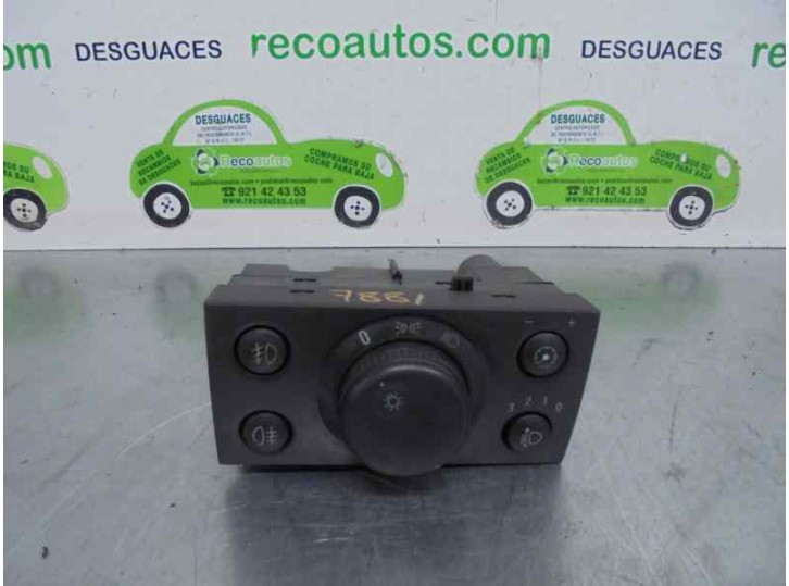 Recambio de mando luces salpicadero para opel vectra c berlina 1.9 cdti referencia OEM IAM 13177066 