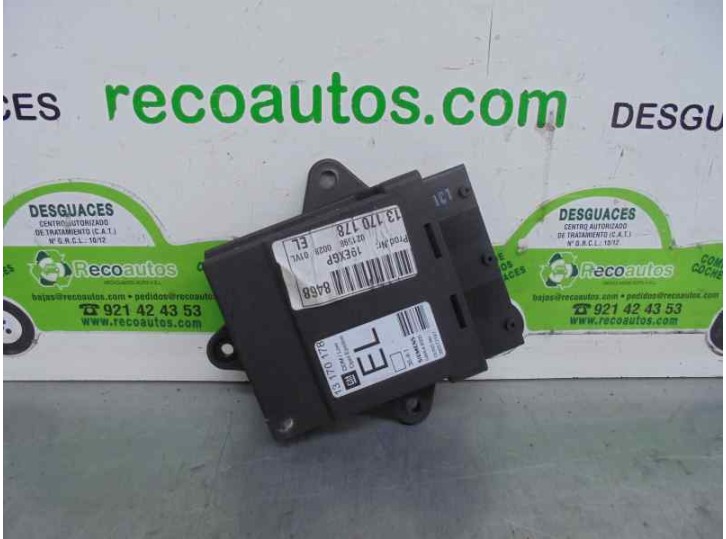 Recambio de modulo electronico para opel vectra c berlina 1.9 cdti referencia OEM IAM 13170178 5WK46005 