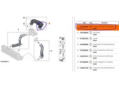 Recambio de tubo para mini mini countryman (f60) cooper referencia OEM IAM 13717619268 13717619268 1105885S02 MANN+HUMMEL