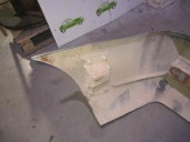 Recambio de paragolpes trasero para tata safari ex safari 2.0 referencia OEM IAM GRIS 5 PUERTAS