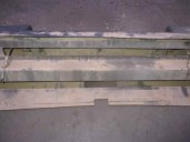 Recambio de paragolpes trasero para tata safari ex safari 2.0 referencia OEM IAM  GRIS 5 PUERTAS