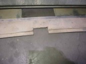 Recambio de paragolpes trasero para tata safari ex safari 2.0 referencia OEM IAM GRIS 5 PUERTAS