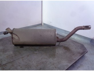 Recambio de tubo escape trasero para opel corsa e business referencia OEM IAM 55703005 5852689 MAGNETI MARELLI