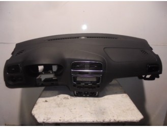 Replacement dashboard for Volkswagen Polo (6C1) 1.4 TDI OEM IAM reference 6C1857004A BLACK 