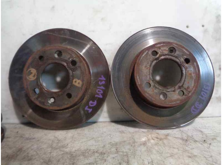 Recambio de disco freno delantero para renault 5 (b/c40) gtl (b/c 402, c 407) referencia OEM IAM 