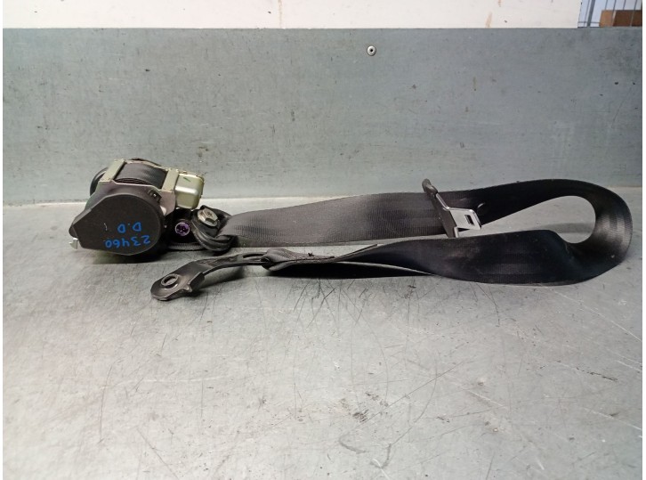 Replacement front right seat belt for nissan qashqai (j10) 2.0 dci turbodiesel cat OEM IAM reference 86884JD00A