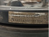 Recambio de mangueta trasera izquierda para smart coupe 1.0 cat referencia OEM IAM A4514200102 0204011551 BOSCH