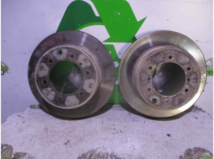 Replacement rear brake disc for Hyundai Terracan (HP) 2.9 CRDi CAT OEM IAM reference 52710H1000 VENTED 