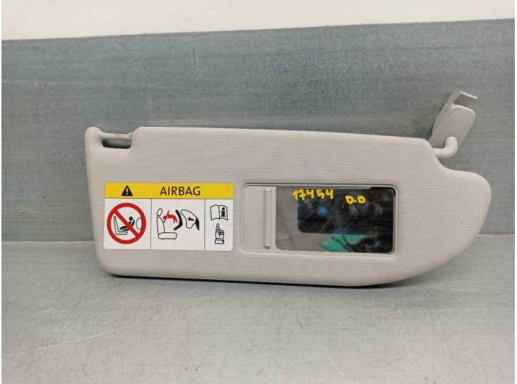 Recambio de parasol derecho para seat ibiza iv (6j5, 6p1) 1.4 tdi referencia OEM IAM 6J0857552C  