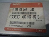Recambio de centralita abs para audi a6 berlina (c4) 2.5 tdi cat (ael) referencia OEM IAM 4D0907379D 0265108005 BOSCH