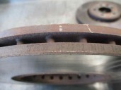 Recambio de disco freno delantero para mg serie 75 (rj) 2.0 16v cdti referencia OEM IAM DF4202 TRW
