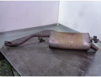 Recambio de tubo escape trasero para opel corsa d 1.4 16v referencia OEM IAM 13220773 39120909 CESTA 17