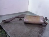 Replacement rear exhaust pipe for Opel Corsa D 1.4 16V OEM IAM reference 13220773 39120909 BIN 17