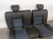 Recambio de asientos traseros para seat ibiza (6j5) referencia OEM IAM 4699419 TELA AZUL Y NEGRA 5 PUERTAS
