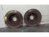 Recambio de disco freno trasero para nissan qashqai (j10) 2.0 16v cat referencia OEM IAM 
