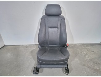 Recambio de asiento delantero derecho para bmw serie 7 (e65/e66) 3.0 turbodiesel cat referencia OEM IAM 52107015307 CUERO NEGRO 