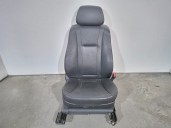 Recambio de asiento delantero derecho para bmw serie 7 (e65/e66) 3.0 turbodiesel cat referencia OEM IAM 52107015307 CUERO NEGRO 