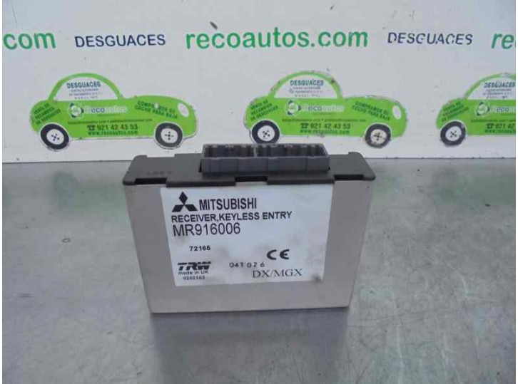 Recambio de centralita cierre para mitsubishi space star (dg0) 1.9 di-d cat referencia OEM IAM MR916006  
