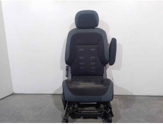 Recambio de asiento delantero derecho para citroën berlingo 1.6 16v hdi referencia OEM IAM 8906TW TELA NEGRA Y AZUL 5 PUERTAS