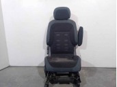 Replacement front right seat for Citroën Berlingo 1.6 16V HDi OEM IAM reference 8906TW BLACK AND BLUE FABRIC 5 DOORS