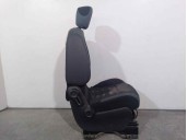 Replacement front right seat for Citroën Berlingo 1.6 16V HDi OEM IAM reference 8906TW BLACK AND BLUE FABRIC 5 DOORS