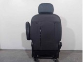 Replacement front right seat for Citroën Berlingo 1.6 16V HDi OEM IAM reference 8906TW BLACK AND BLUE FABRIC 5 DOORS