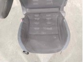 Replacement front right seat for Citroën Berlingo 1.6 16V HDi OEM IAM reference 8906TW BLACK AND BLUE FABRIC 5 DOORS