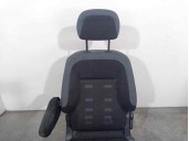 Replacement front right seat for Citroën Berlingo 1.6 16v HDi OEM IAM reference 8906TW BLACK AND BLUE FABRIC 5 DOORS