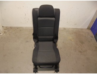 Recambio de asiento trasero medio para toyota verso 2.0 d-4d cat referencia OEM IAM TELA NEGRA Y GRIS 5 PUERTAS