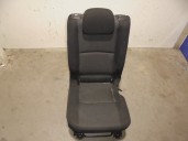 Recambio de asientos trasero derecho para toyota verso 2.0 d-4d cat referencia OEM IAM TELA NEGRA Y GRIS 5 PUERTAS